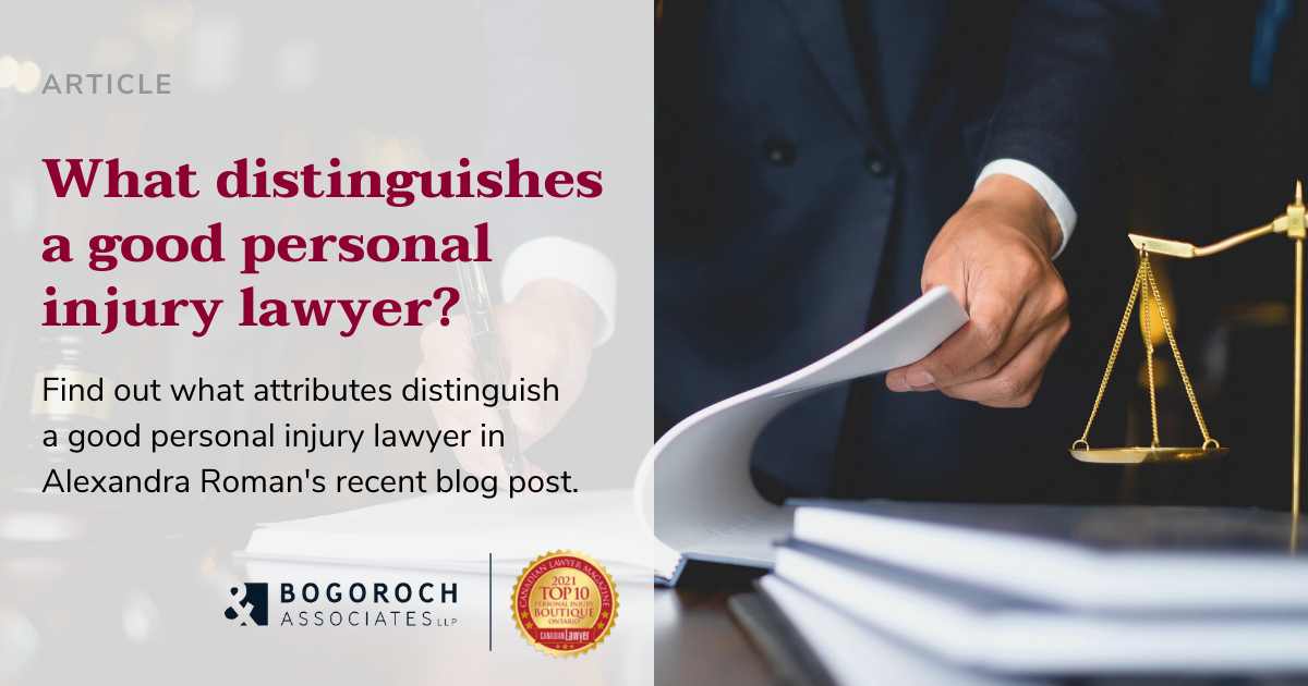 What makes a good personal injury lawyer?