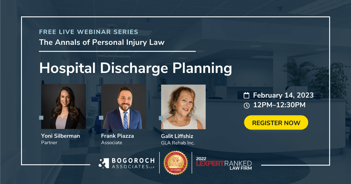 Hospital Discharge Planning FREE Webinar Bogoroch & Associates LLP