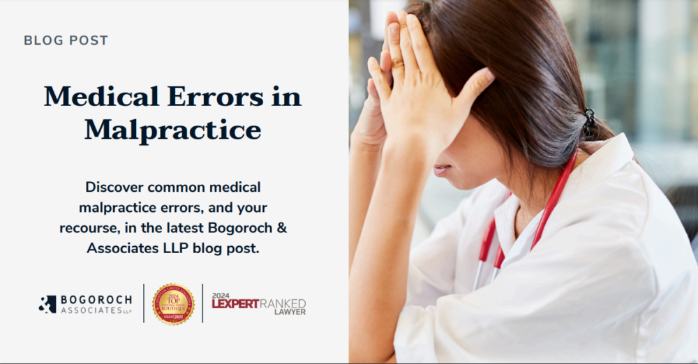 A Medical Malpractice Lawyer in Toronto can help with Medical Errors in Malpractice