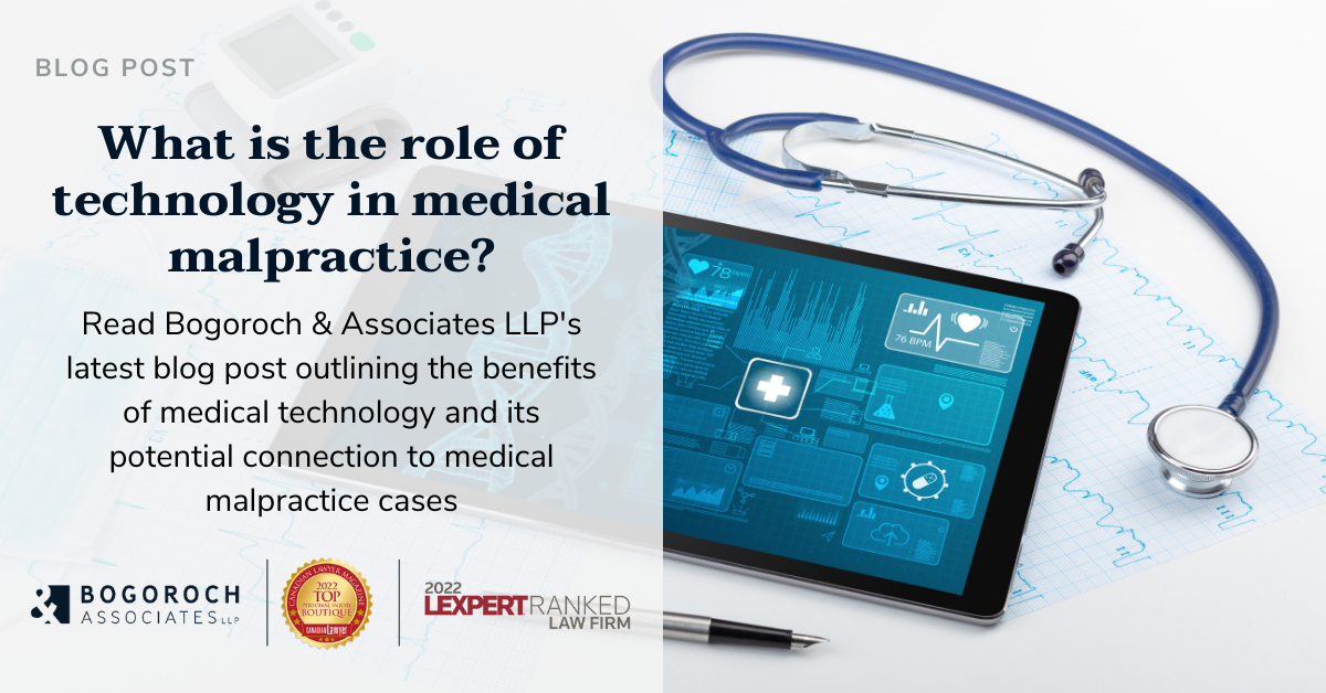 What is the role of technology in medical malpractice?