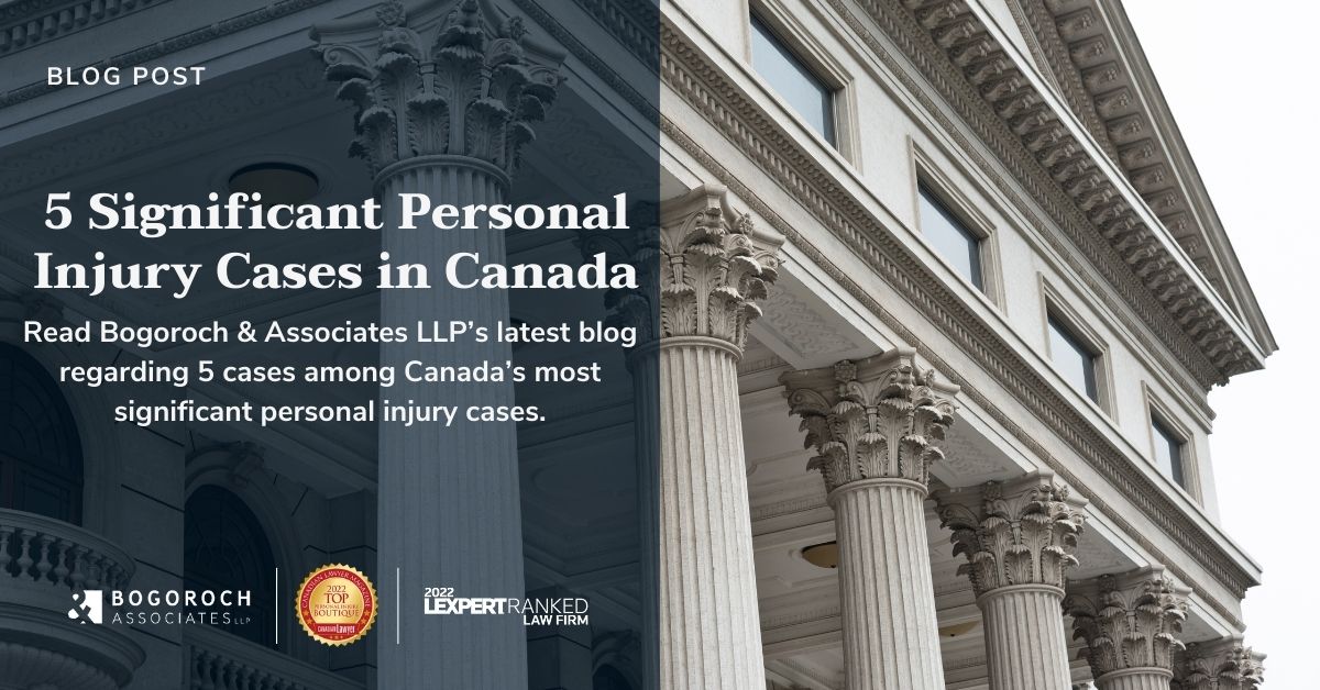 5 significant personal injury cases