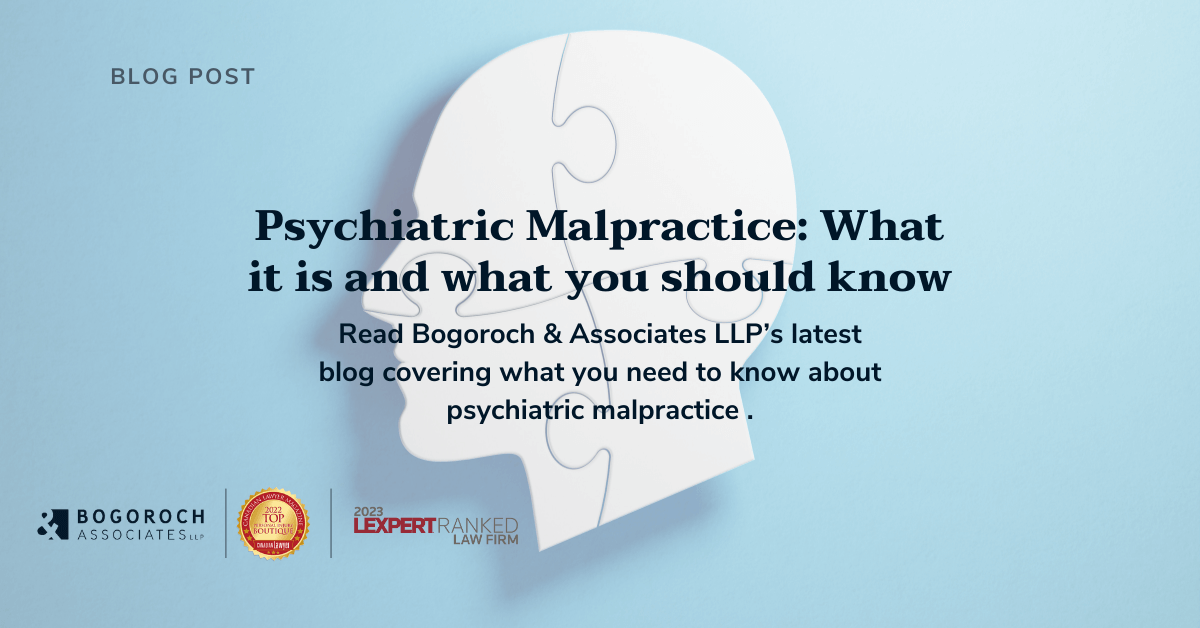 Psychiatric Malpractice: What it is and what you should know
