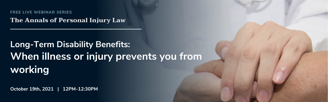 Long-Term Disability Webinar Banner