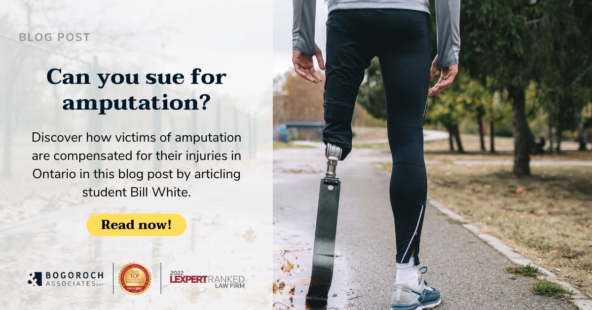 Can you Sue for Amputation?