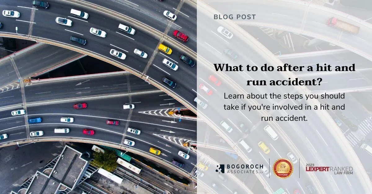 What to do after a hit and run accident?